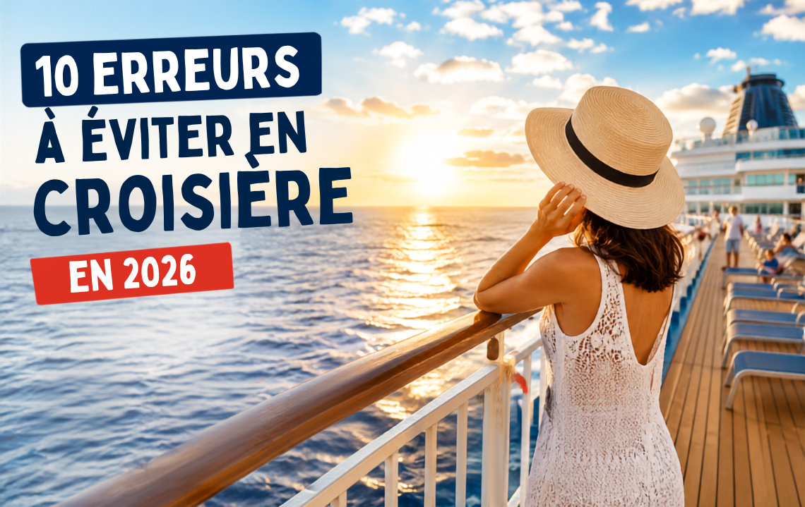 10 erreurs à éviter en croisière en 2026