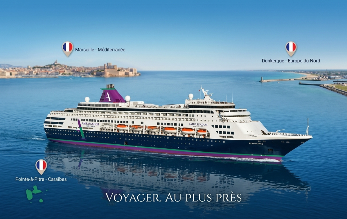 CFC Croisières devient Ambassador Croisières : ce qui change