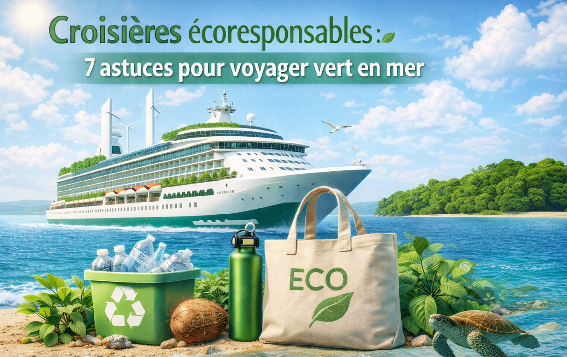 Croisières écoresponsables : 7 astuces pour voyager vert en mer