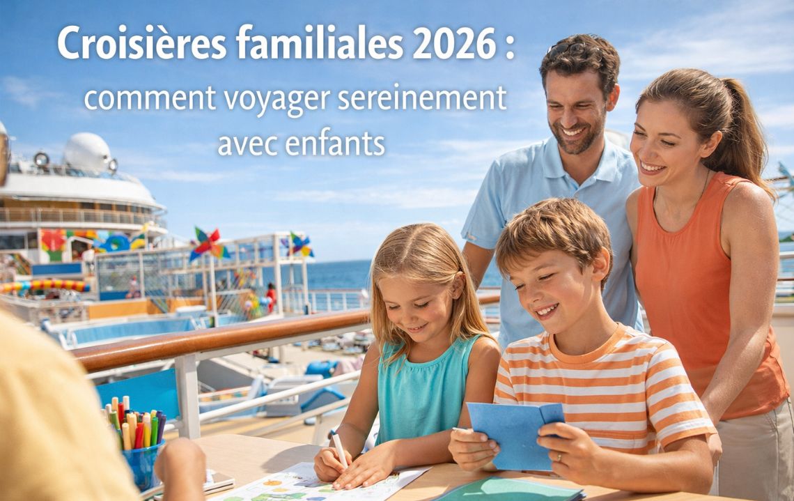 Croisières familiales : comment voyager sereinement avec des enfants ?