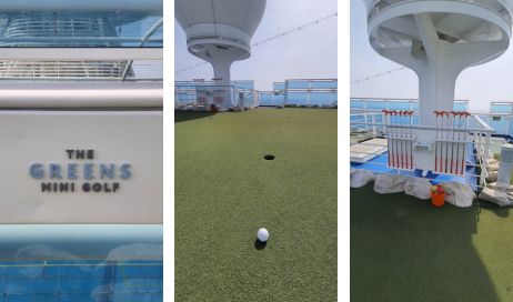 The Green mini golf Enchanted Princess