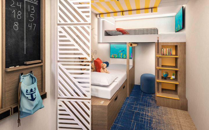 Chambre enfants cabine Family Infinite Balcony