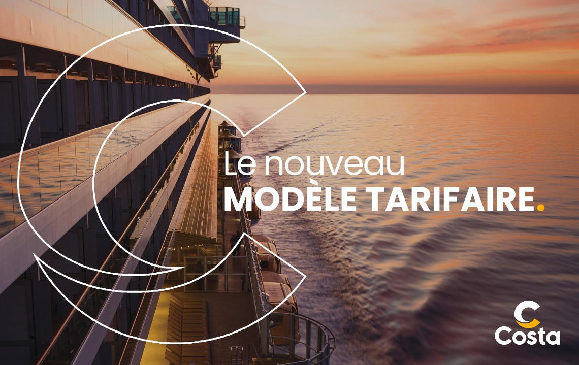 Costa Croisières présente son nouveau modèle tarifaire