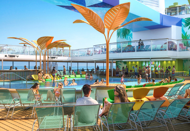 Vue pont piscines, Odyssey Of The Seas ©RCI