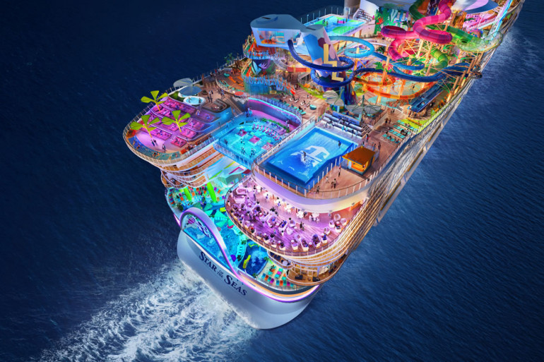 Premiers essais en mer pour le Star of the Seas de Royal Caribbean