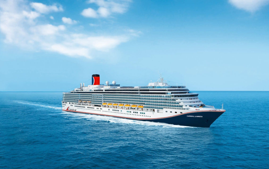 Le Costa Luminosa officiellement transféré à la compagnie Carnival Cruise Line