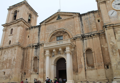 Extérieur co-cathédrale Saint-Jean de La Valette, Malte