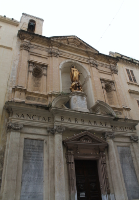 Édifice catholique à La Valette, Malte