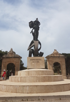 Place Independenza à La Valette, Malte