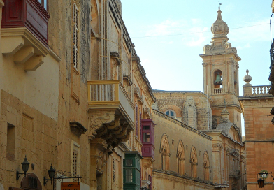 Ruelle dans Mdina, Malte