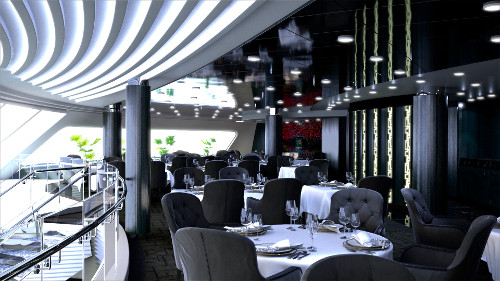 Restaurant gastronomique MSC Yacht Club du MSC Virtuosa MSC Croisières