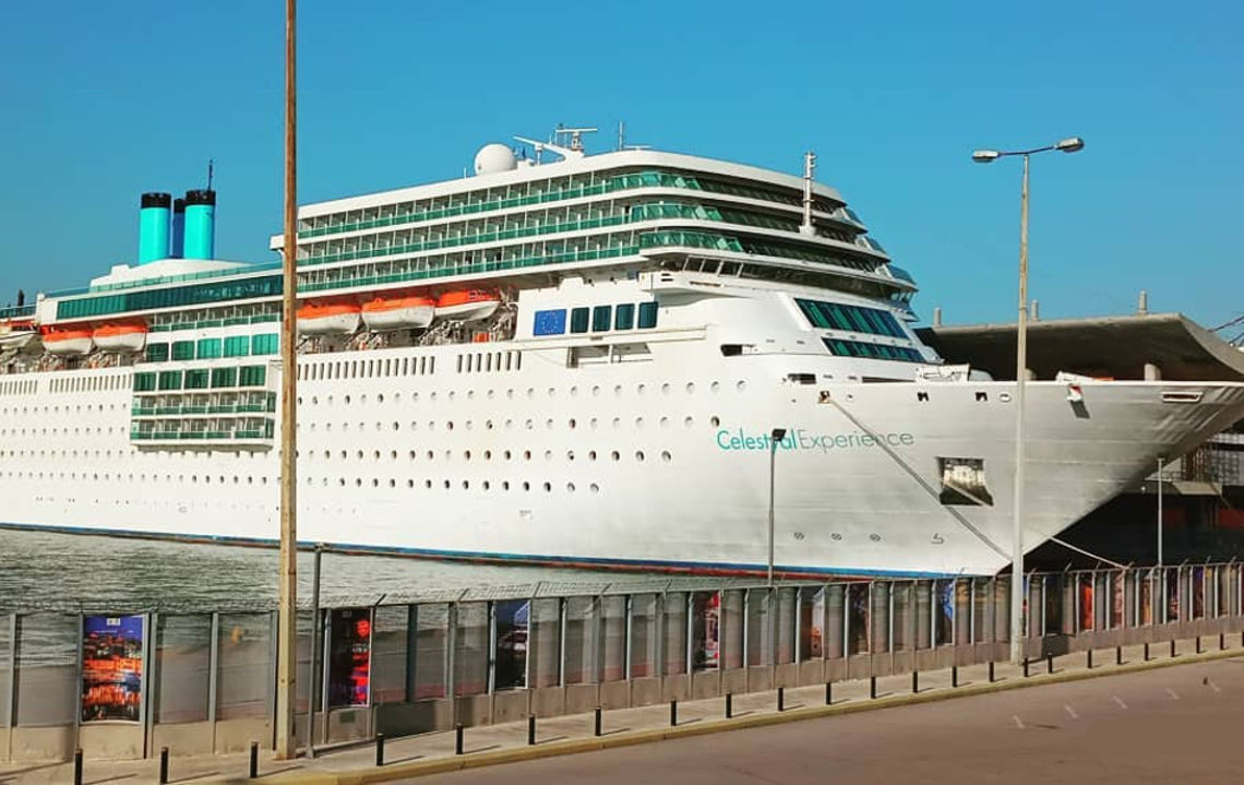 Le Celestyal Experience dans sa nouvelle livrée (©xilourisgiannis sur Instagram)