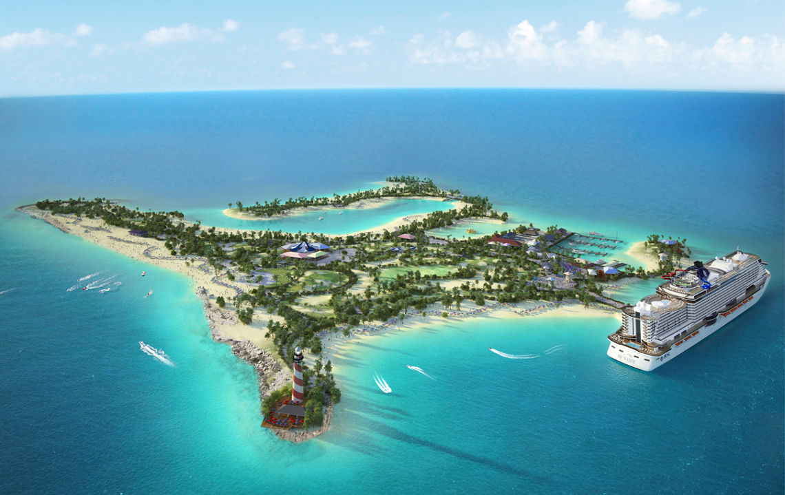 Ocean Cay, l’île privée de Msc Croisières accueillera bientôt ces premiers visiteurs
