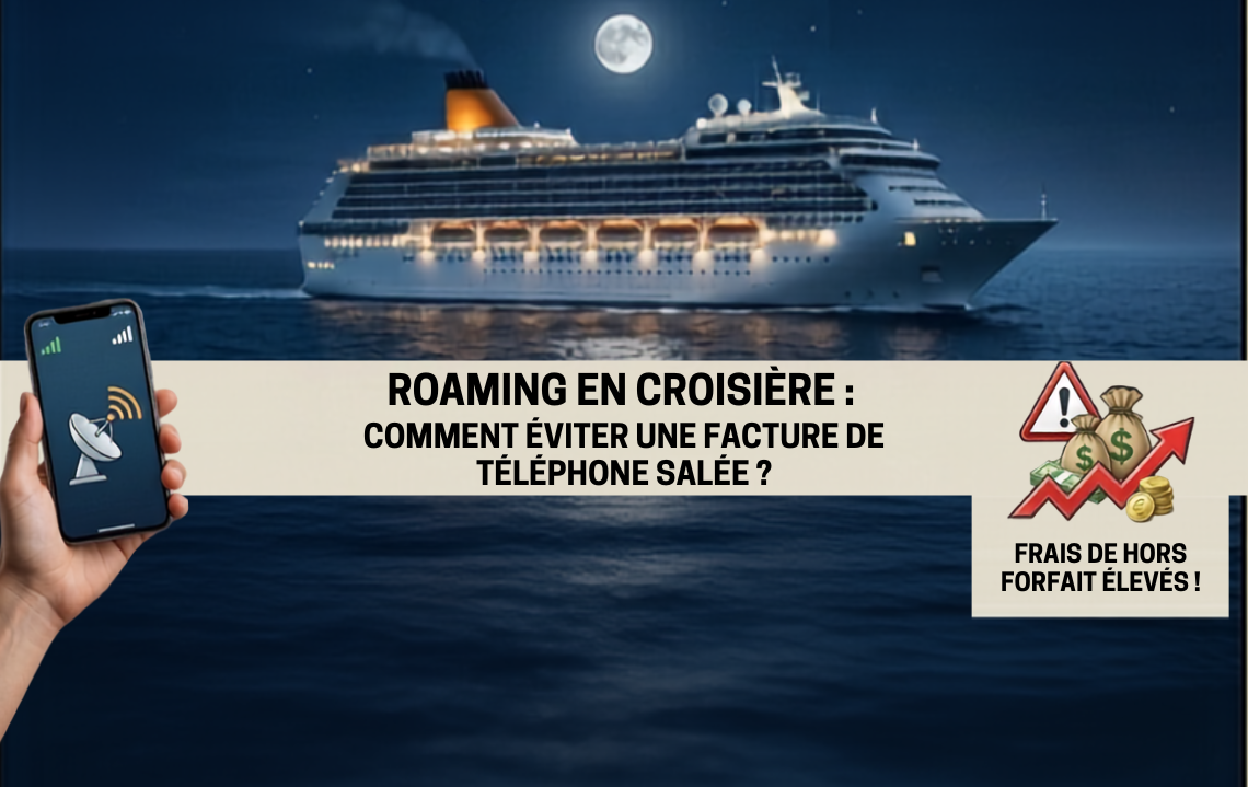 Roaming en croisière : comment éviter une facture de téléphone salée ?