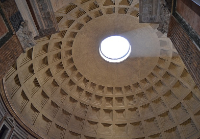 Dôme du Panthéon, Rome, Italie