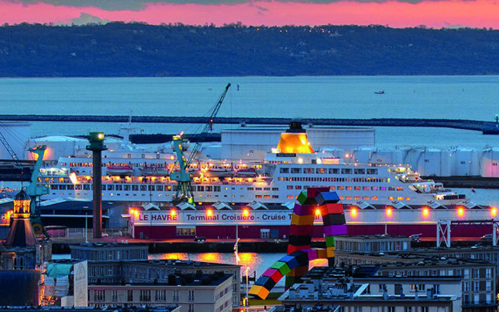 Terminal de croisières du port du Havre en 2022