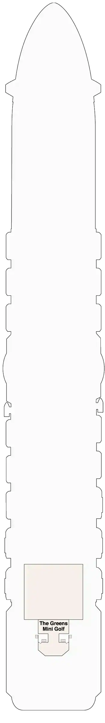 Plan Enchanted Princess - Pont 19 Vista