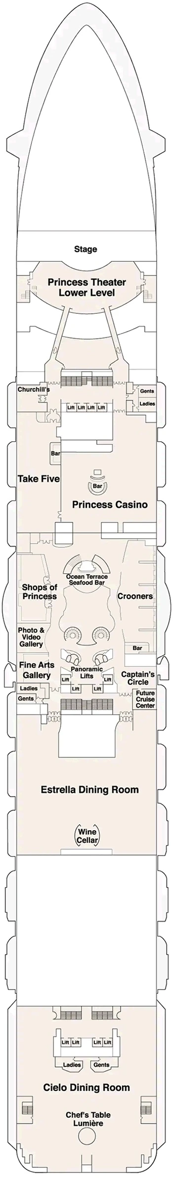 Plan Enchanted Princess - Pont 6 Fiesta