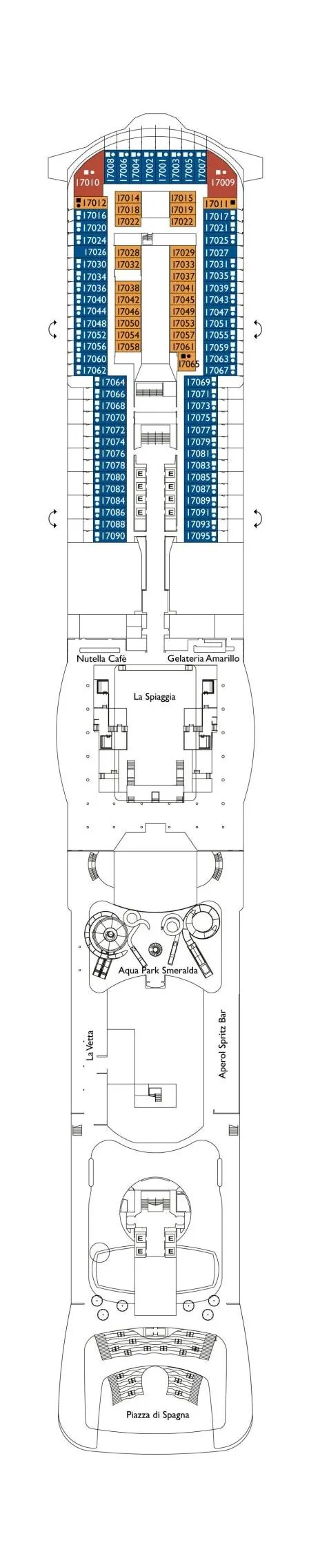 Plan Costa Smeralda - Pont 17 - Bellagio